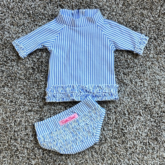 Ruffle Butts Other - 3-6M✨Ruffle Butts 2-Piece Swimsuit Set